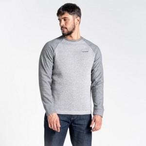 Chandails En Molleton Craghoppers Barker Jumper Homme Grise | NVZK83425