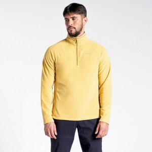 Chandails En Molleton Craghoppers Corey Half Zip Homme Jaune | BKSX97123