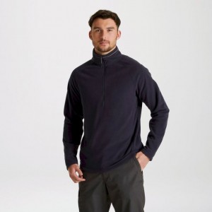 Chandails En Molleton Craghoppers Expert Corey 200 Half Zip Homme Bleu Marine | AQHO45092