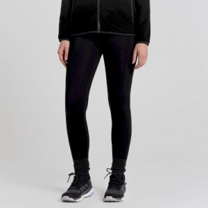 Leggings Craghoppers Kiwi Thermal Femme Noir | UTLB18057