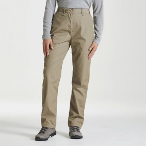 Pantalon Craghoppers Expert Kiwi Femme Kaki | IOYX36287