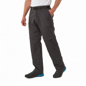 Pantalon Craghoppers Kiwi Homme Noir | HTNF20356