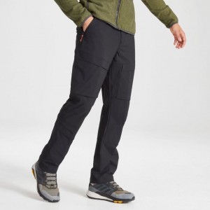 Pantalon Craghoppers Kiwi Pro Expedition Homme Noir | RMLP69843