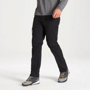 Pantalon Craghoppers Kiwi Pro II Homme Noir | PHMG53896