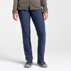 Pantalon Craghoppers NosiLife Clara II Femme Bleu Marine | UCRE47902