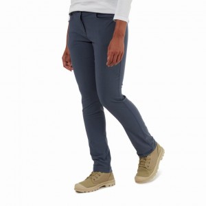 Pantalon Craghoppers NosiLife Clara II Femme Bleu Marine | IZWQ36524