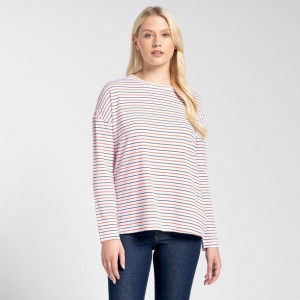 T Shirts Craghoppers NosiLife Cora Long Sleeve Femme Multicolore | BPZE58671