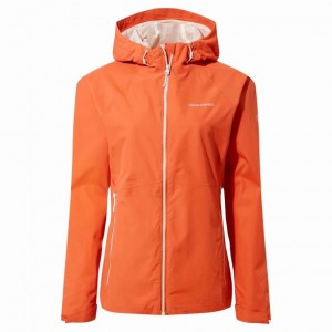 Veste Imperméable Craghoppers Salina Femme Orange | FYDV12035