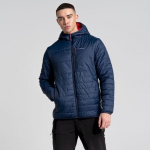 Veste À Capuche Craghoppers CompressLite VI Homme Bleu Marine | SPCR72395