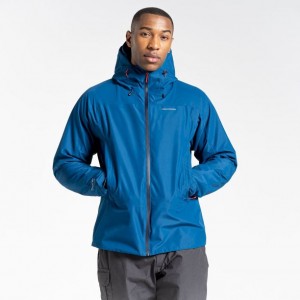 Veste À Capuche Craghoppers Creevey Homme Bleu | SOVA54817