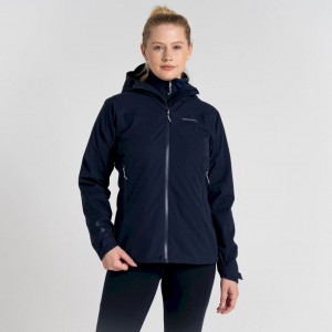 Veste À Capuche Craghoppers Dynamic Pro Femme Bleu Marine | HDLG34159