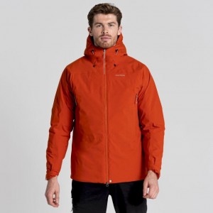 Veste À Capuche Craghoppers Gryffin Thermic Homme Orange | QJRN78513