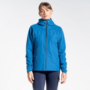 Veste À Capuche Craghoppers Loretta Femme Bleu | COAM94587