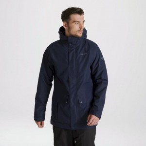 Veste À Capuche Craghoppers Milford 3 In 1 Homme Bleu Marine | ZTFP61032