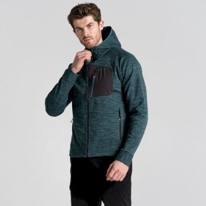 Veste À Capuche Craghoppers Tarbert Homme Vert | ROML14780