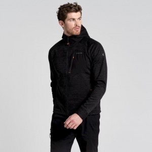 Veste À Capuche Craghoppers Tarbert Homme Noir | KDPW94826