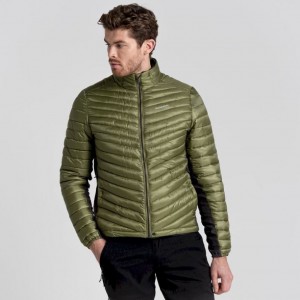 Vestes Isolées Craghoppers ExpoLite Homme Vert Olive | NOVC68942