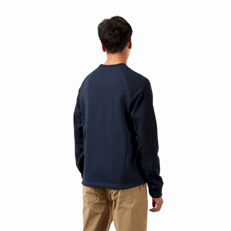 Chandails En Molleton Craghoppers Barker Jumper Homme Bleu Marine | BRNH67915