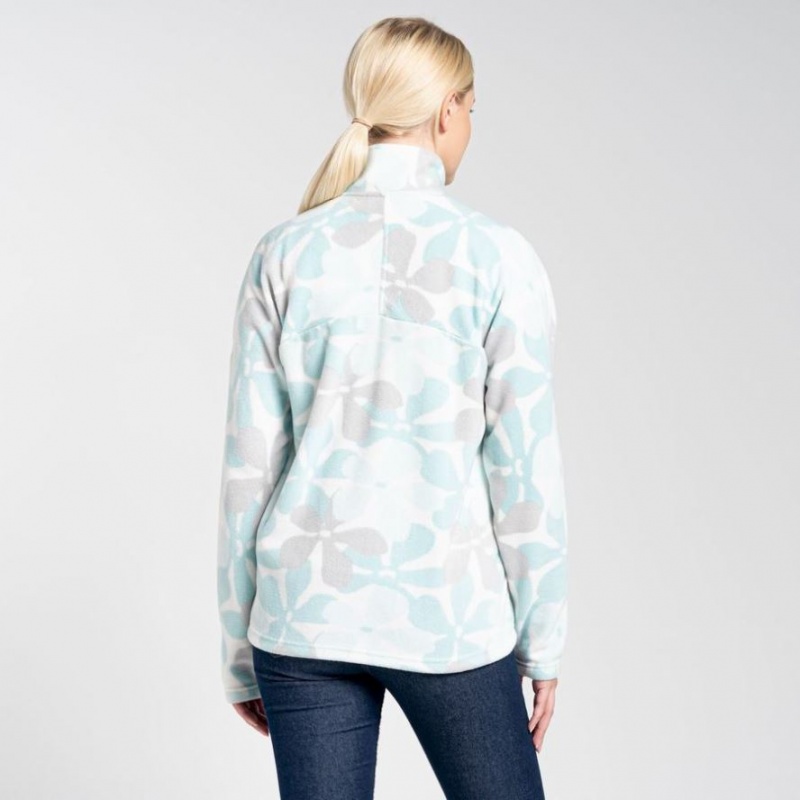 Chandails En Molleton Craghoppers Cabrillo Half Zip Femme Multicolore | TESA32167