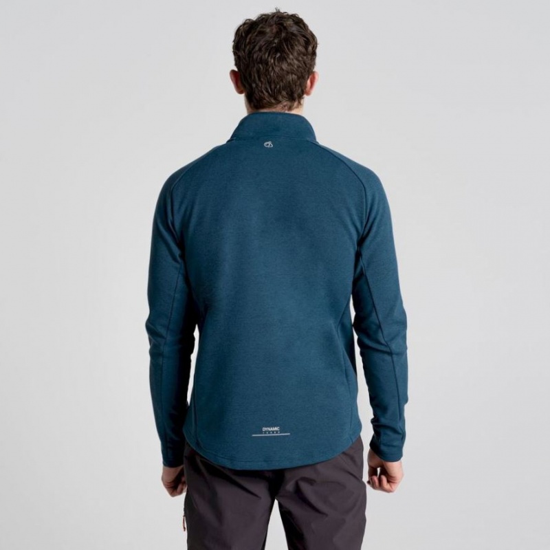 Chandails En Molleton Craghoppers Dynamic Pro Half Zip Homme Bleu Marine | AVYP03475