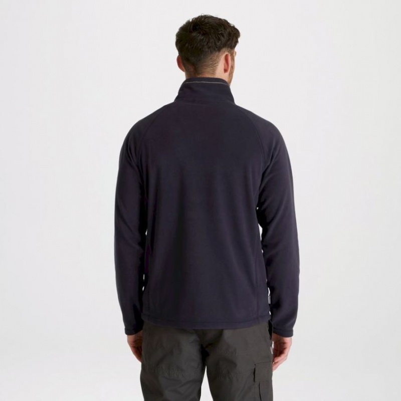 Chandails En Molleton Craghoppers Expert Corey 200 Half Zip Homme Bleu Marine | AQHO45092