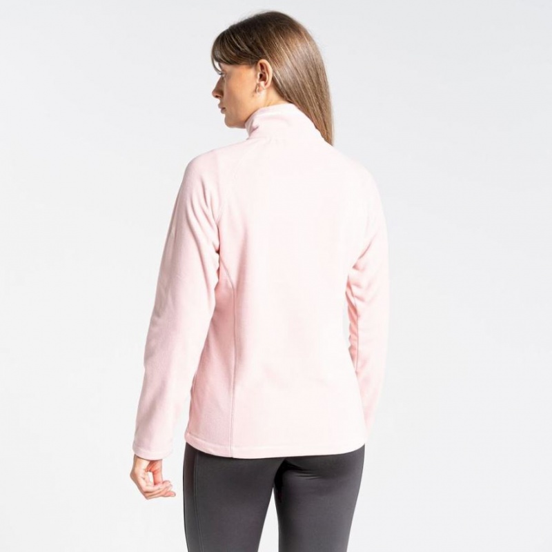 Chandails En Molleton Craghoppers Miska Half Zip Femme Rose | WKZM87201