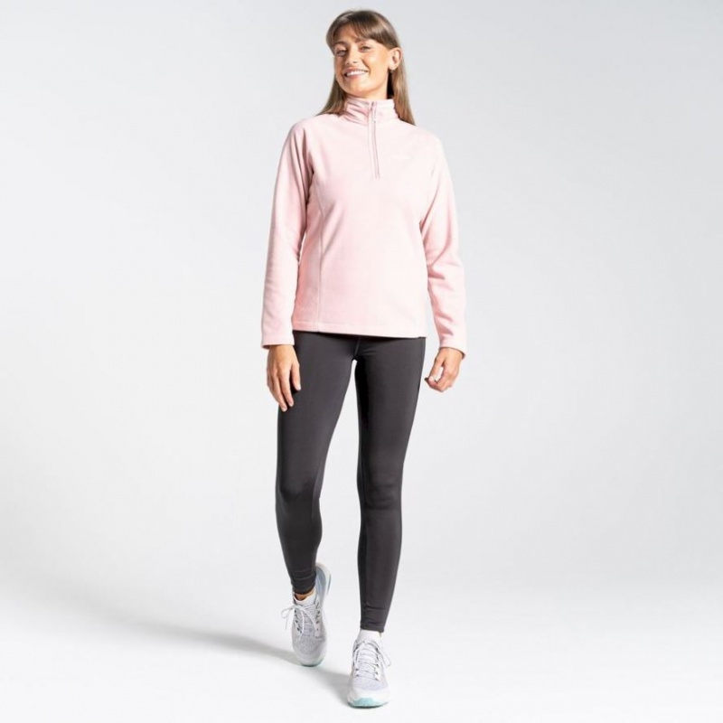 Chandails En Molleton Craghoppers Miska Half Zip Femme Rose | WKZM87201