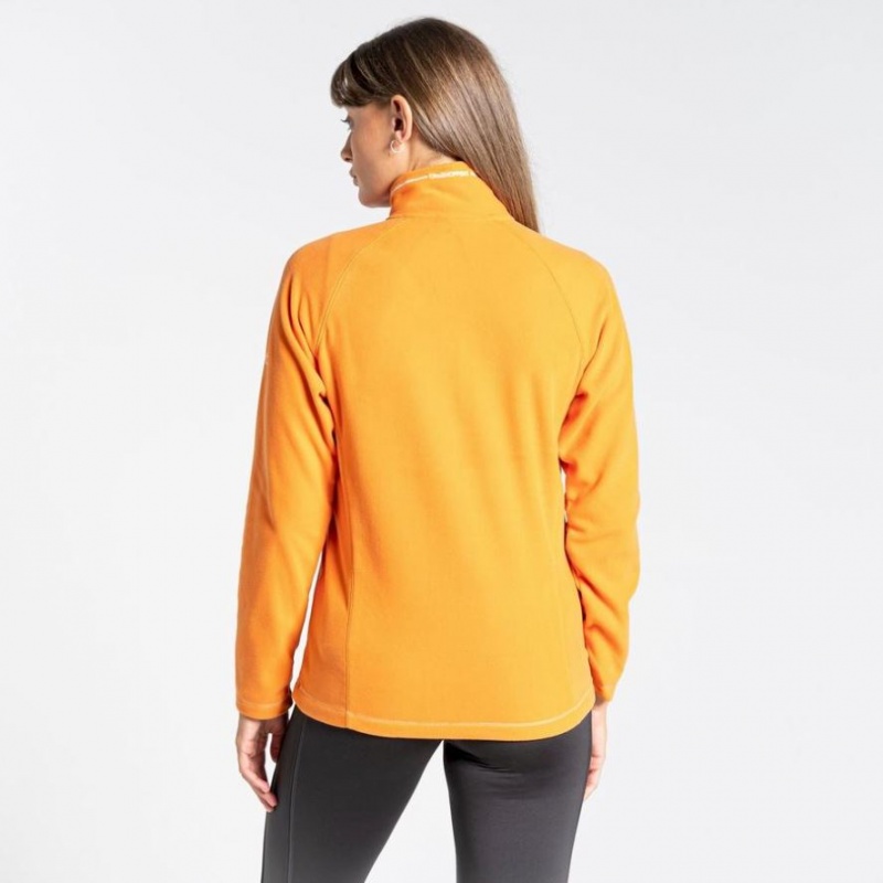 Chandails En Molleton Craghoppers Miska Half Zip Femme Orange | YZJF63948