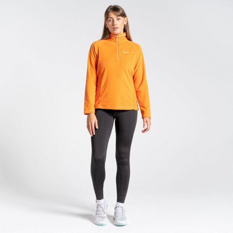 Chandails En Molleton Craghoppers Miska Half Zip Femme Orange | YZJF63948