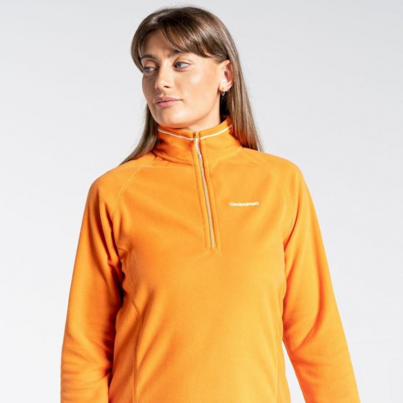 Chandails En Molleton Craghoppers Miska Half Zip Femme Orange | YZJF63948