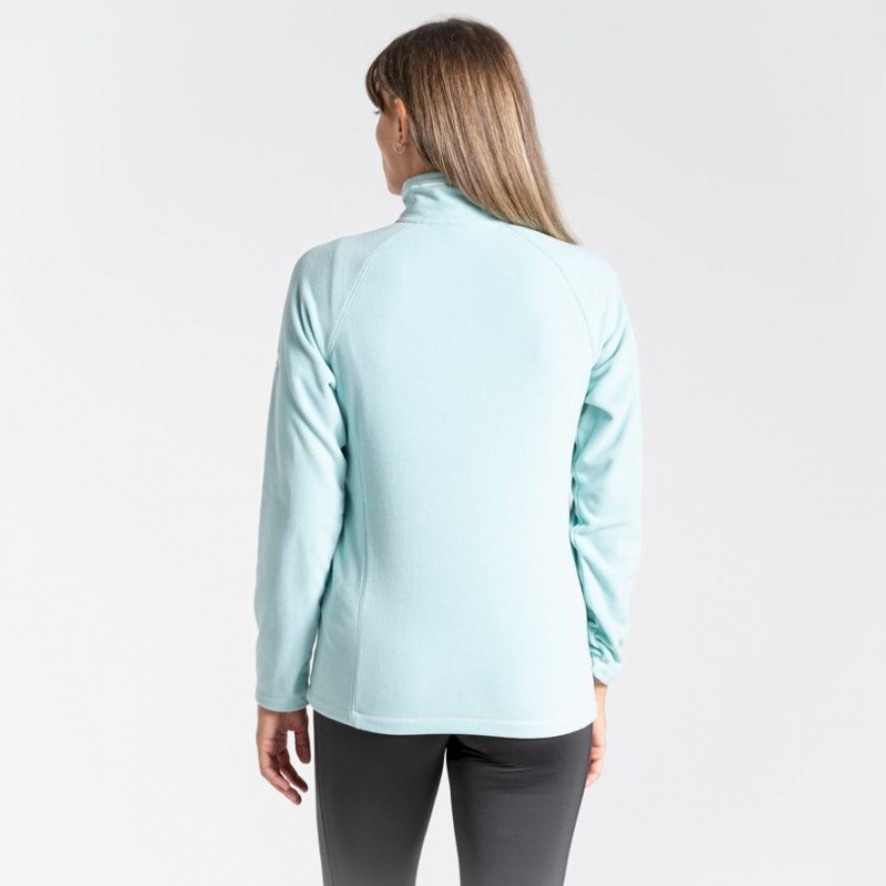 Chandails En Molleton Craghoppers Miska Half Zip Femme Turquoise | AUYK64937