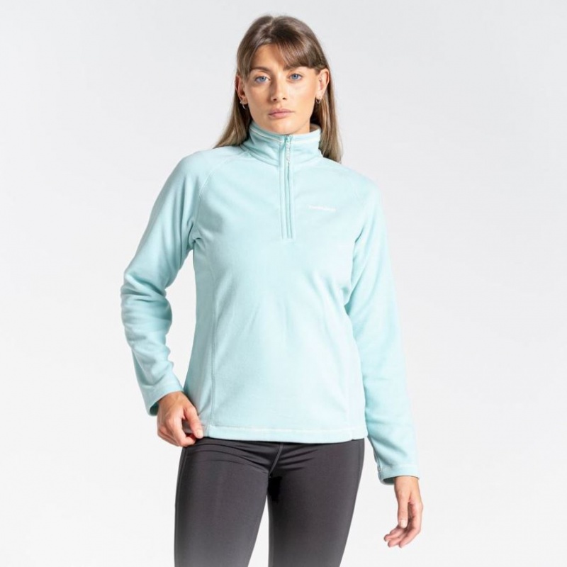 Chandails En Molleton Craghoppers Miska Half Zip Femme Turquoise | AUYK64937