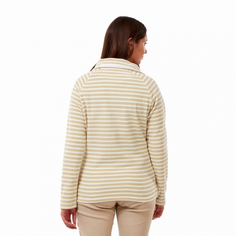 Chandails En Molleton Craghoppers Natalia Half Zip Femme Jaune | UZRV43059