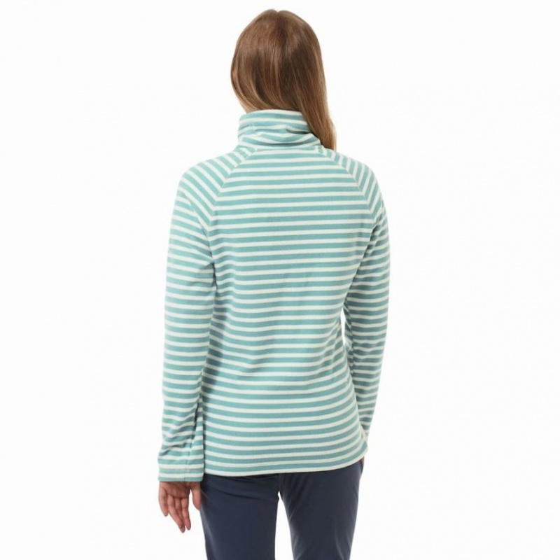 Chandails En Molleton Craghoppers Natalia Half Zip Femme Vert | VMLO53048