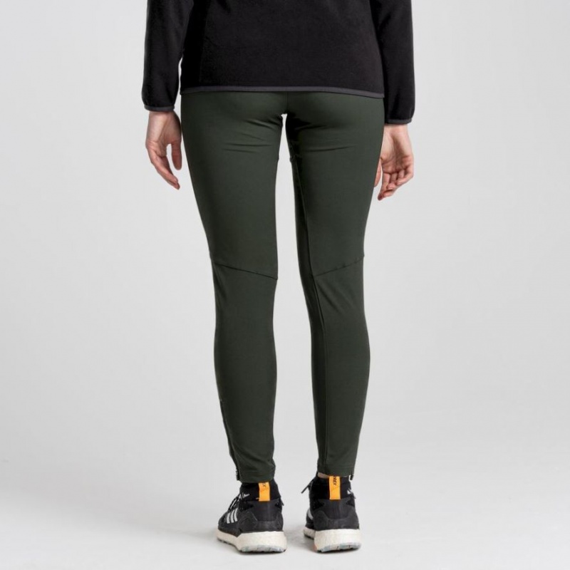 Leggings Craghoppers Expedition Femme Vert | ZGFW53726