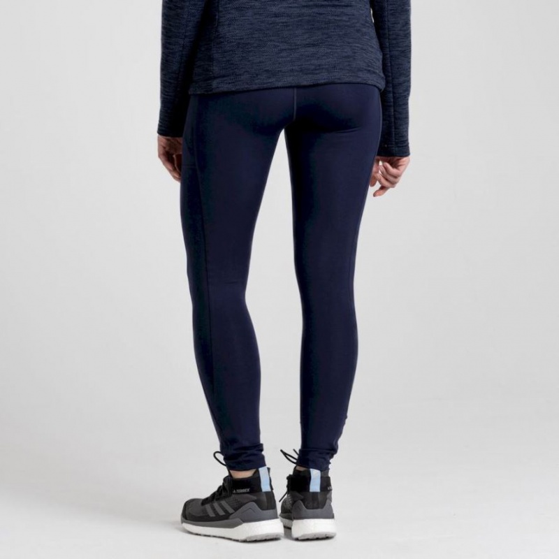 Leggings Craghoppers Kiwi Pro Femme Bleu Marine | OSTL51048