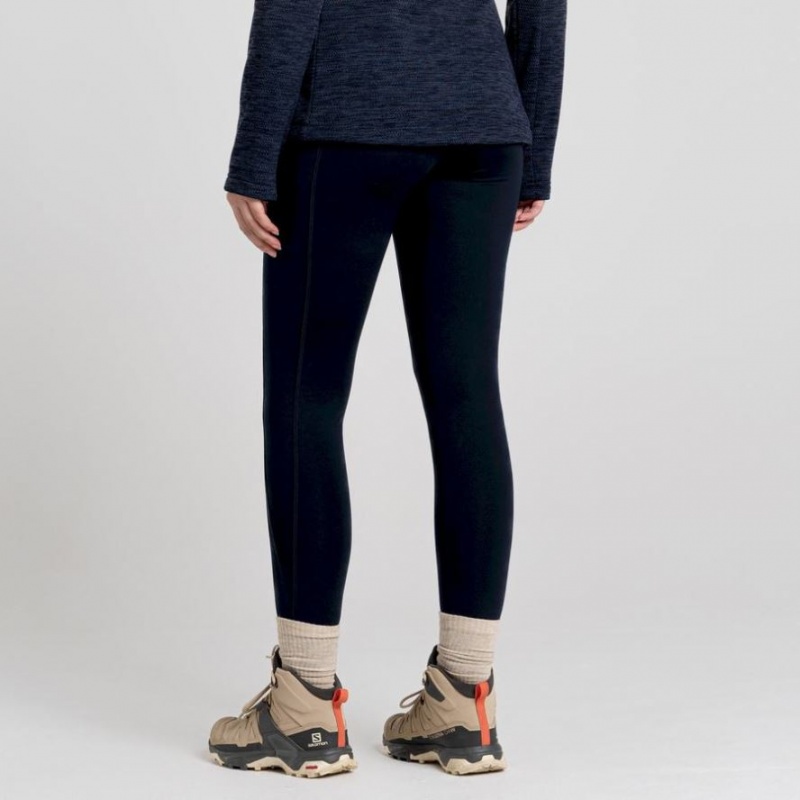 Leggings Craghoppers Kiwi Thermal Femme Bleu Marine | GXKR98205