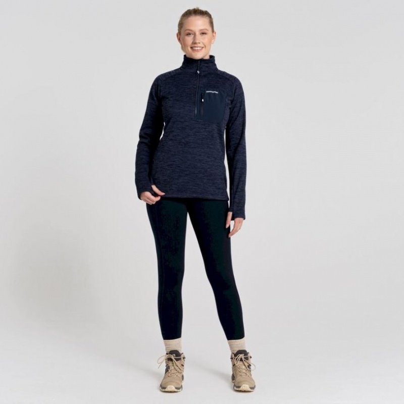 Leggings Craghoppers Kiwi Thermal Femme Bleu Marine | GXKR98205