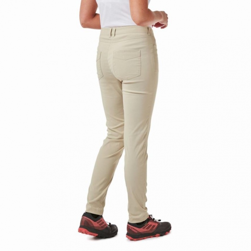 Pantalon Craghoppers Adventure Femme Kaki | FAOL43120