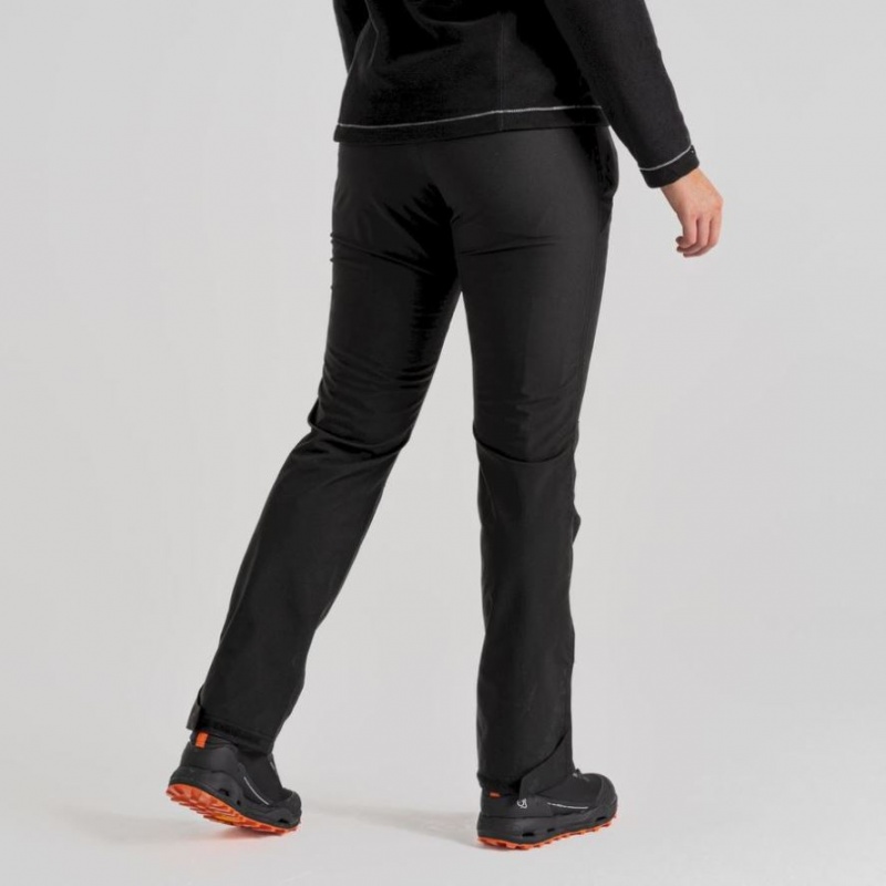 Pantalon Craghoppers Airedale II Imperméables Femme Noir | SLZQ37869