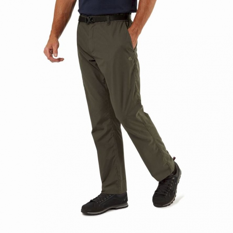 Pantalon Craghoppers Kiwi Boulder Homme Vert Olive | ETNV86709