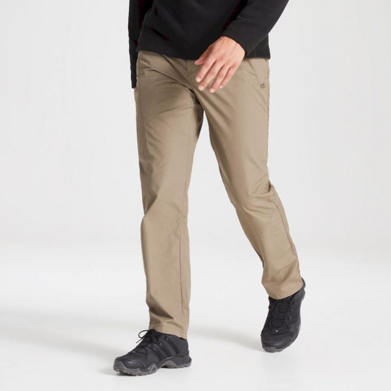 Pantalon Craghoppers Kiwi Boulder Slim Homme Kaki | KCXO38952