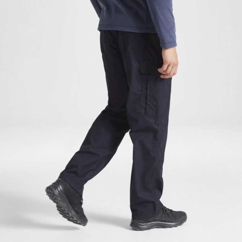 Pantalon Craghoppers Kiwi Classiche Homme Bleu Marine | QFWC54280