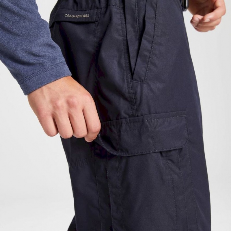 Pantalon Craghoppers Kiwi Classiche Homme Bleu Marine | QFWC54280