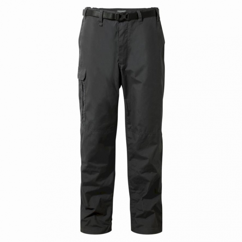 Pantalon Craghoppers Kiwi D'hiver Doublée Homme Noir | OMZV95604