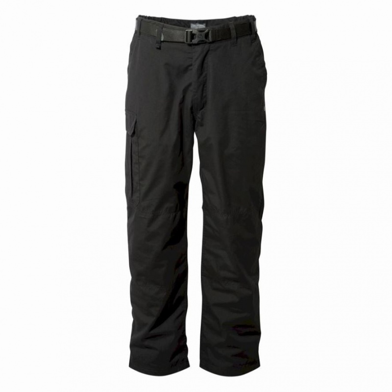 Pantalon Craghoppers Kiwi D'hiver Doublée Homme Noir | NQJM41652