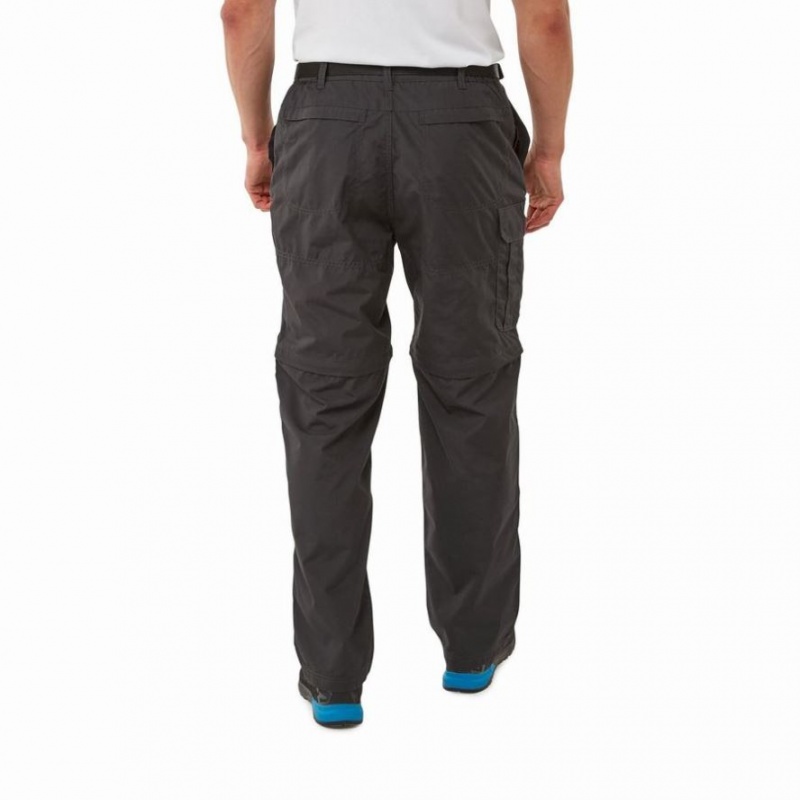 Pantalon Craghoppers Kiwi Homme Noir | HTNF20356