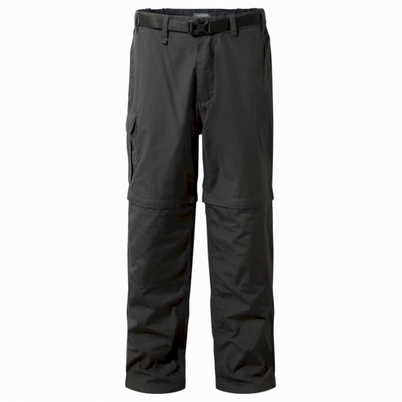 Pantalon Craghoppers Kiwi Homme Noir | HTNF20356