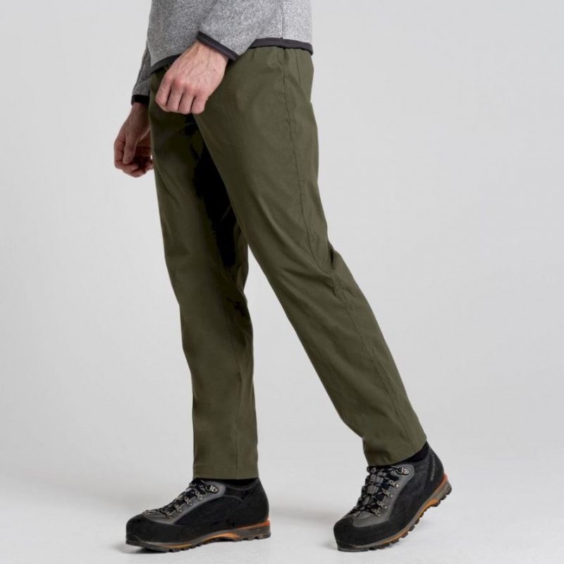 Pantalon Craghoppers Kiwi Pro 5 Pocket Homme Vert Olive | INHG80543