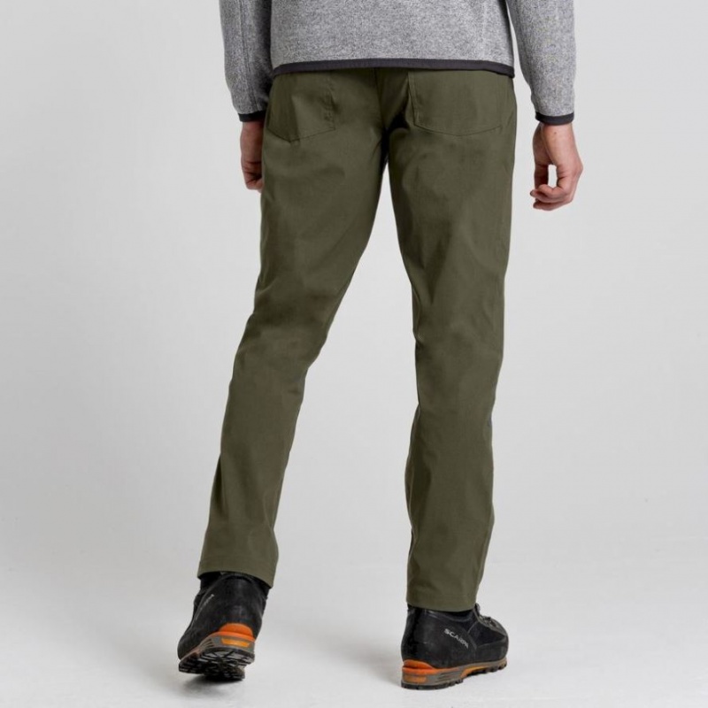 Pantalon Craghoppers Kiwi Pro 5 Pocket Homme Vert Olive | INHG80543